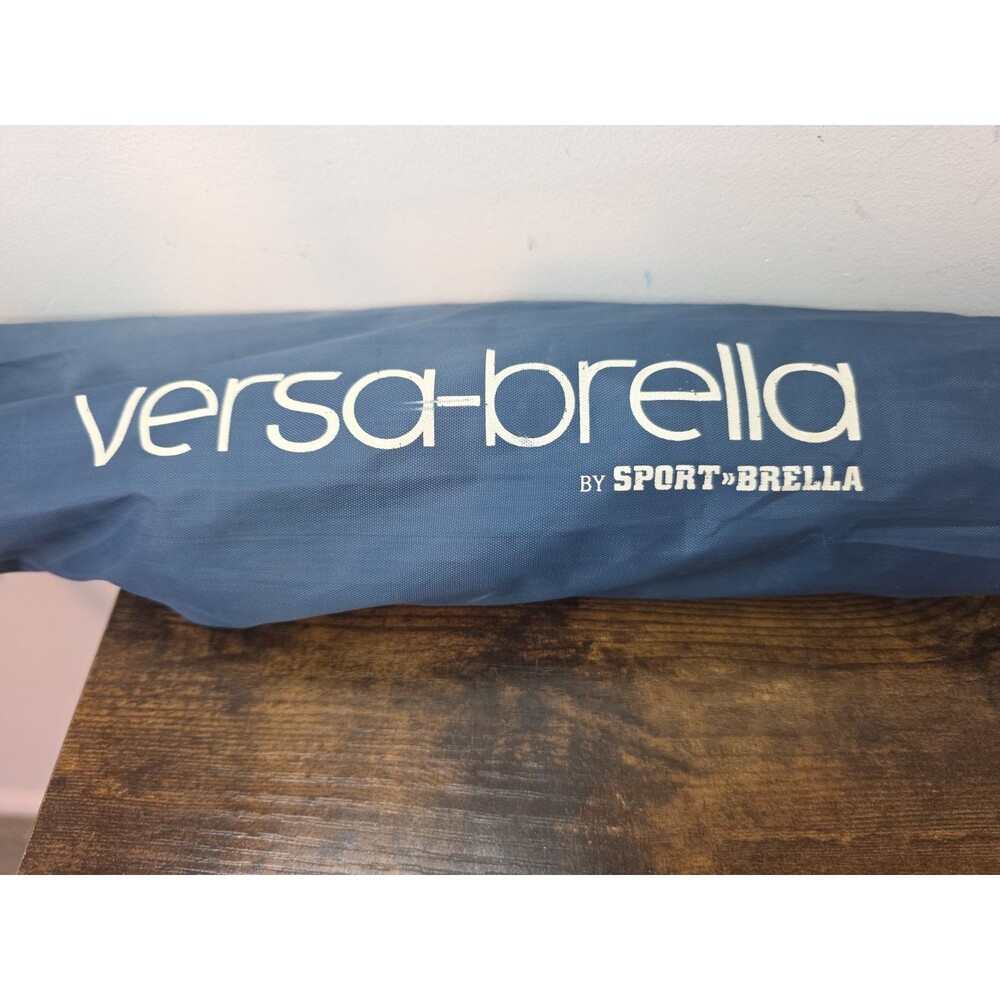 Sport-Brella Versa-Brella SPF 50+ Adjustable Umbrella with Universal Clamp Blue